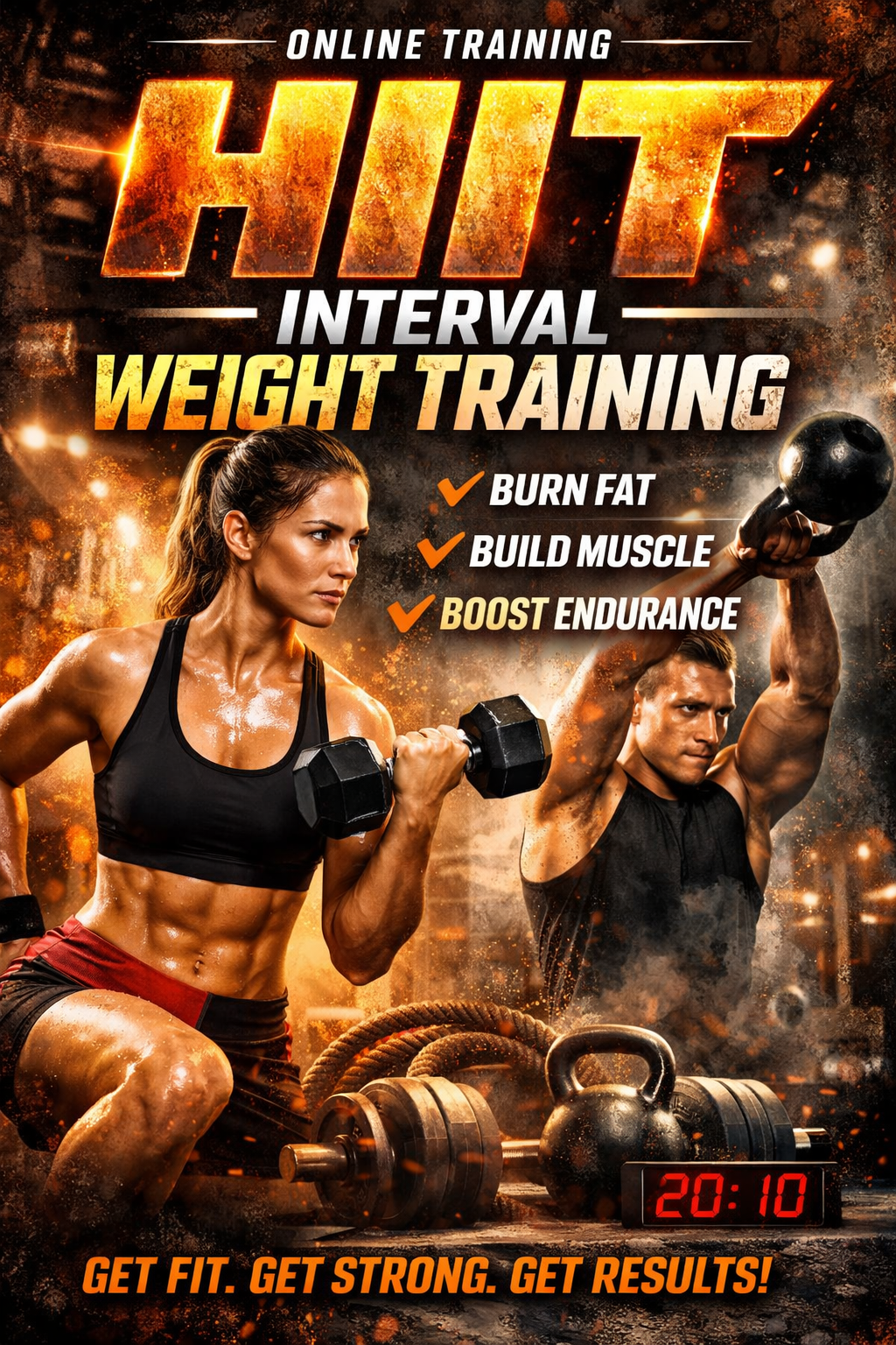 HIIT Interval Weight Training