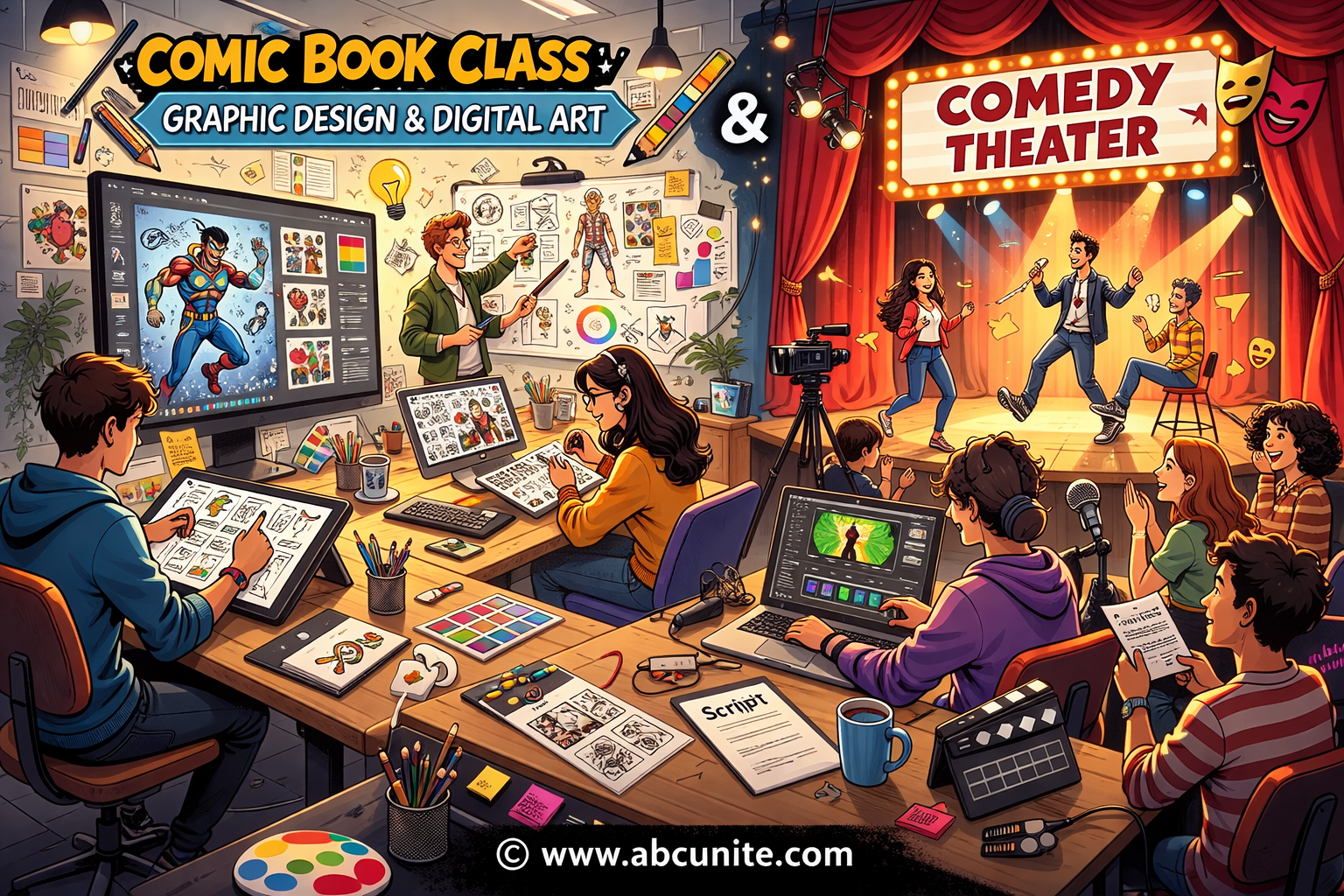 ABC s of comic books