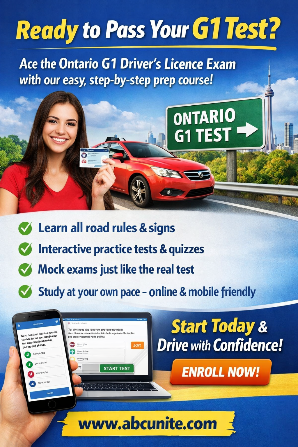 G1 ONTARIO LICENSE. #PREP.